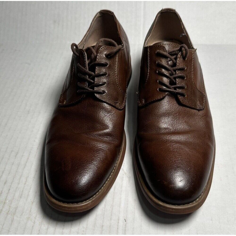 Florsheim Shoes Plain Toe‎ Oxford Men's Size 7.5 Color Brown